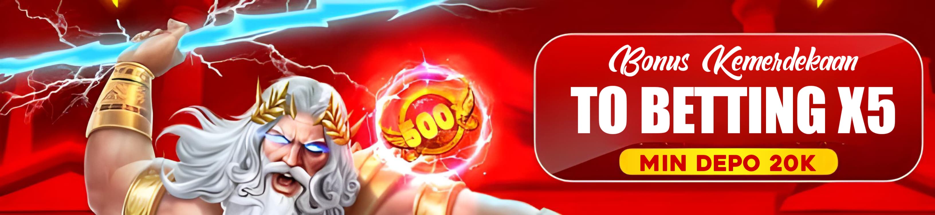 SPESIAL BONUS 25+25 TO BETTING X5